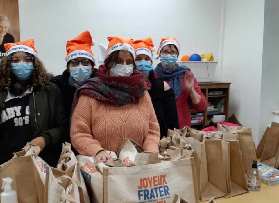 Préparation du Frater'Noël à St-Paul-en-Jarez