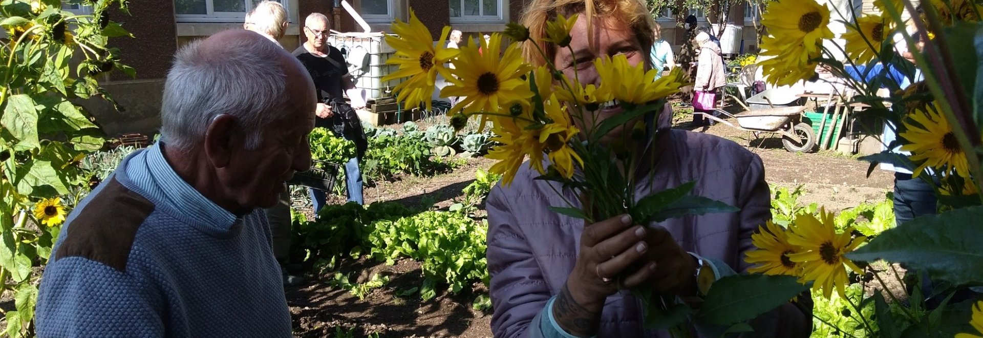 Accueil au jardin Matel